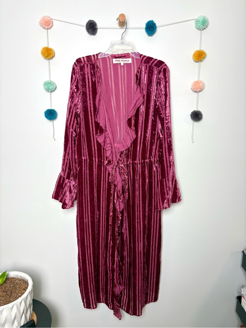 Free People Velvet Dolly Duster